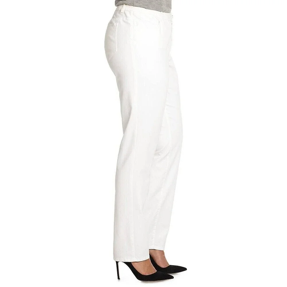 Lafayette 148 New York Thompson Jeans Pants White 16W